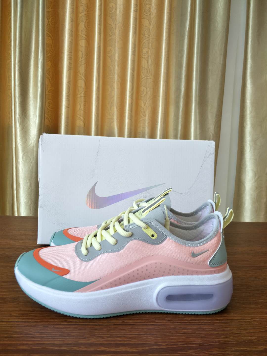 Women Nike Air Max Dia Pink Grey Jade Shoes